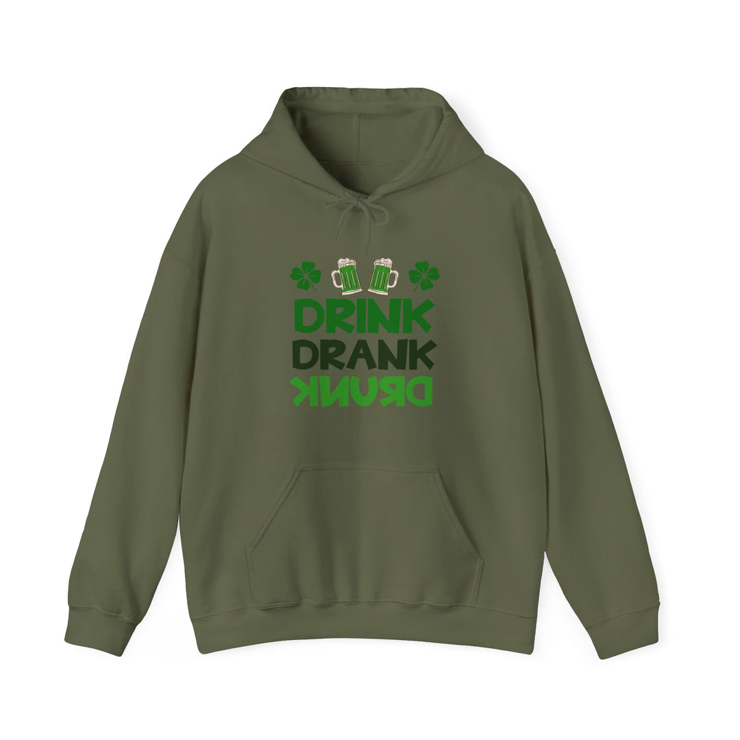 Drink Drank Drunk - Unisex Heavy Blend™ Hooded Sweatshirt