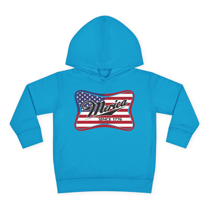 Merica - Toddler Pullover Fleece Hoodie