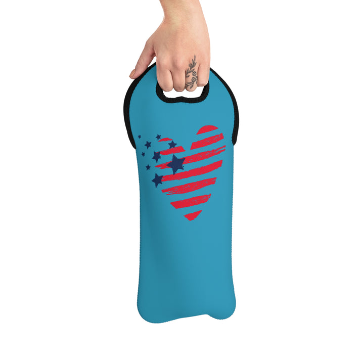 American Heart - Wine Tote Bag