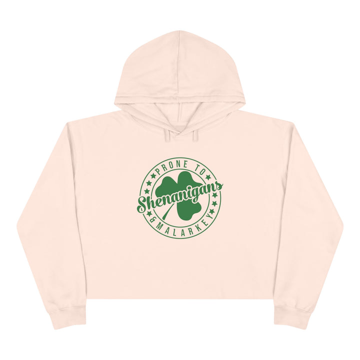 Shenanigans & Malarky - Crop Hoodie