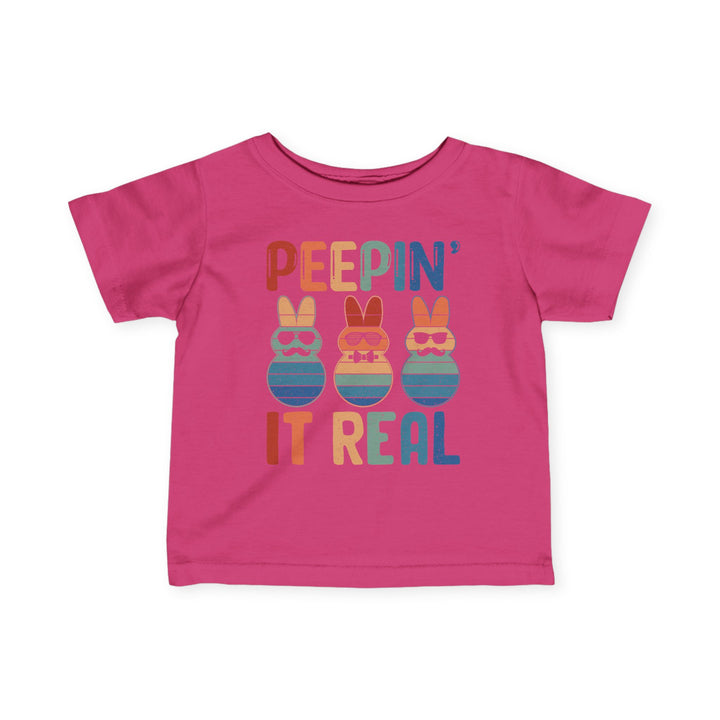 Peepin It Real - Infant Fine Jersey Tee