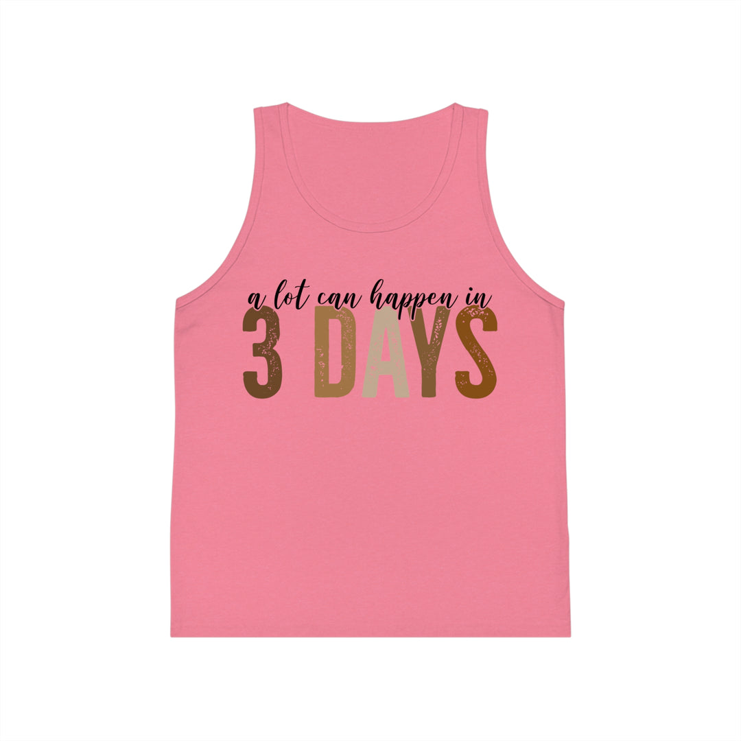 3 Days - Kid's Jersey Tank Top