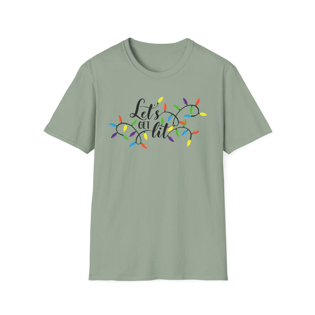 Let's Get Lit - Unisex Softstyle T-Shirt