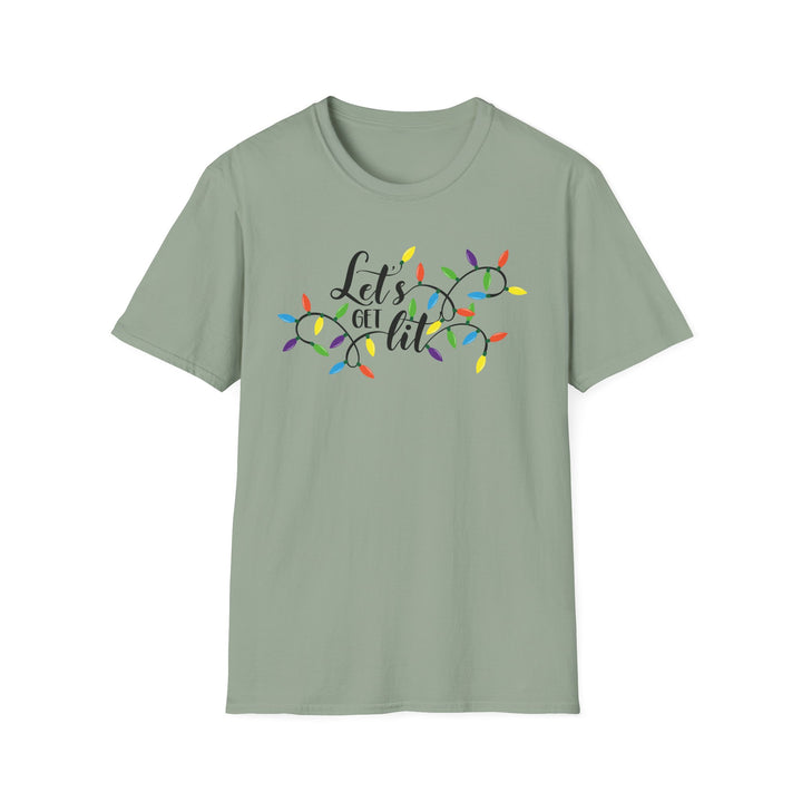Let's Get Lit - Unisex Softstyle T-Shirt
