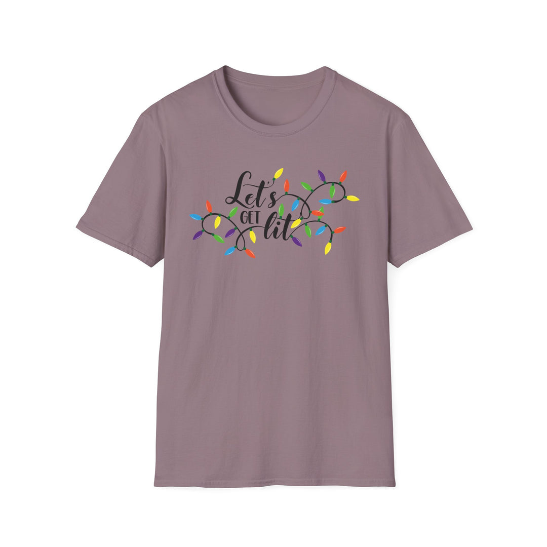 Let's Get Lit - Unisex Softstyle T-Shirt