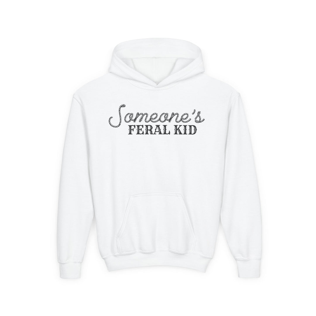 Someone's Feral Kid - Youth Heavy Blend Hooded Sweatshirt