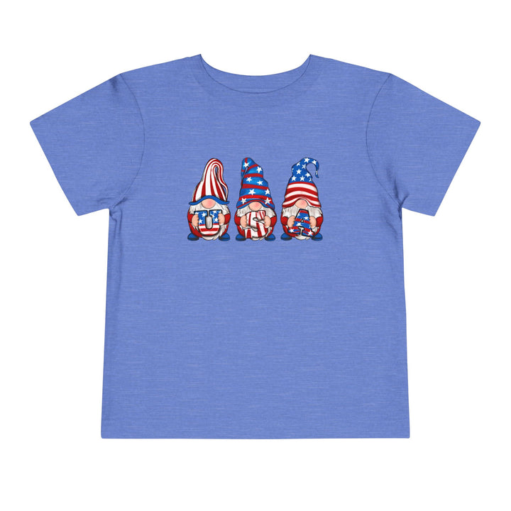 4th Of July Gnomes - Toddler Short Sleeve Tee