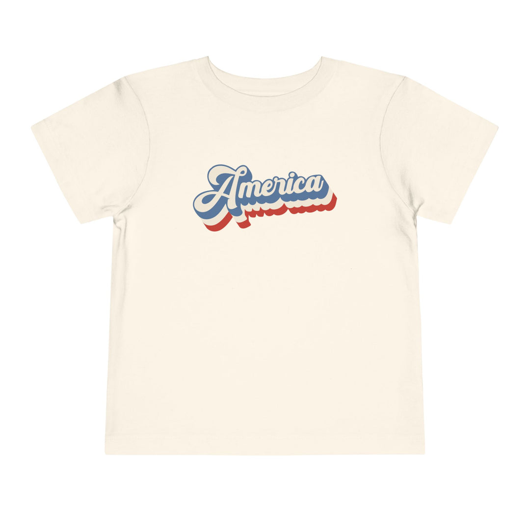 Retro America - Toddler Short Sleeve Tee