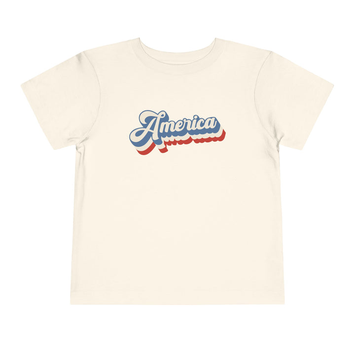 Retro America - Toddler Short Sleeve Tee