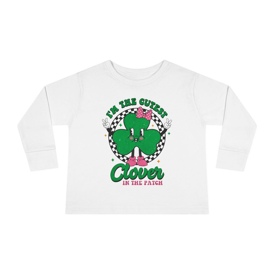Cutest Clover - Toddler Long Sleeve Tee