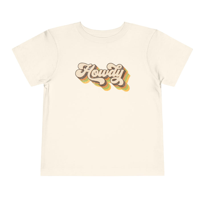 Howdy - Toddler Short Sleeve Tee