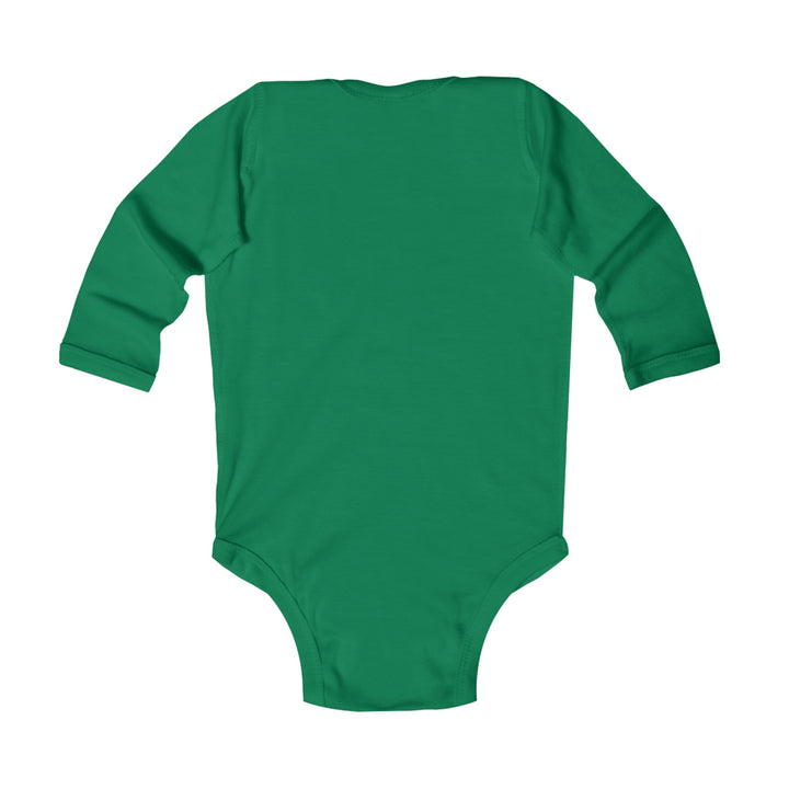 Merry Christmas Cowboy Santa - Infant Long Sleeve Bodysuit
