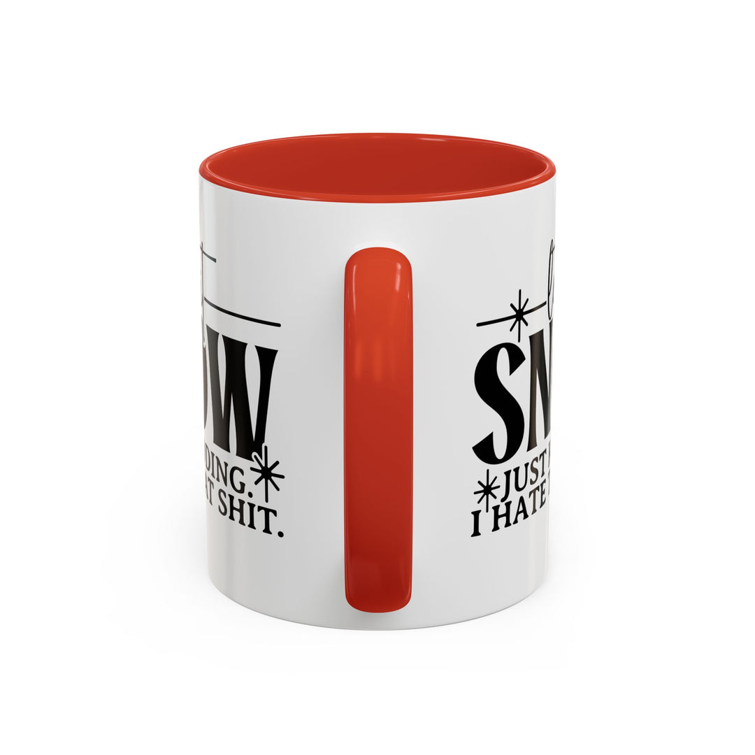 Let It Snow - Accent Coffee Mug (11, 15oz)