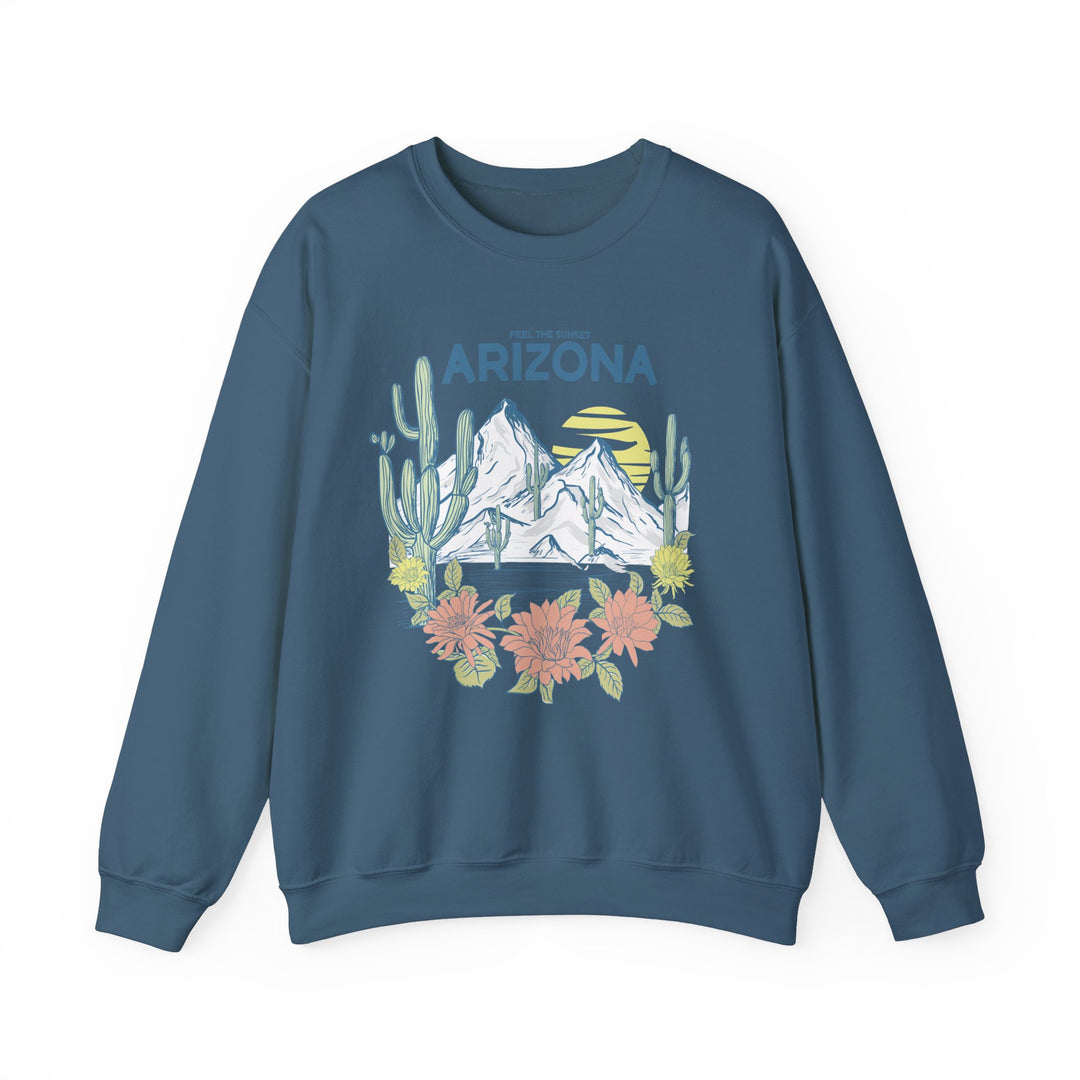 Feel The Sunset Arizona - Unisex Heavy Blend™ Crewneck Sweatshirt