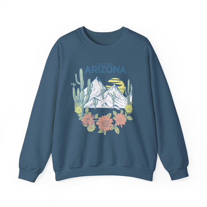 Feel The Sunset Arizona - Unisex Heavy Blend™ Crewneck Sweatshirt