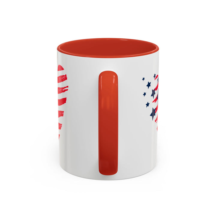 American Heart - Accent Coffee Mug (11, 15oz)