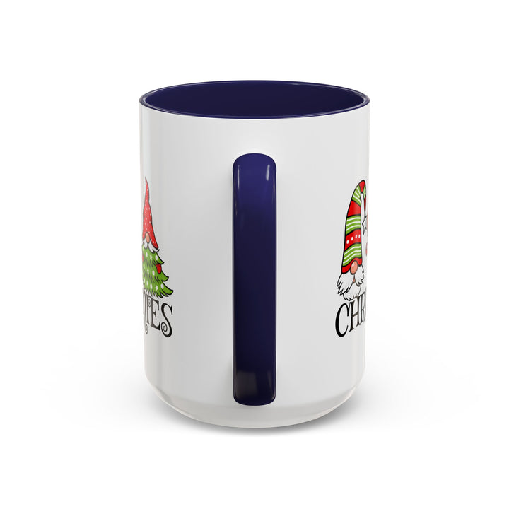 Christmas With My Gnomies - Accent Coffee Mug (11, 15oz)