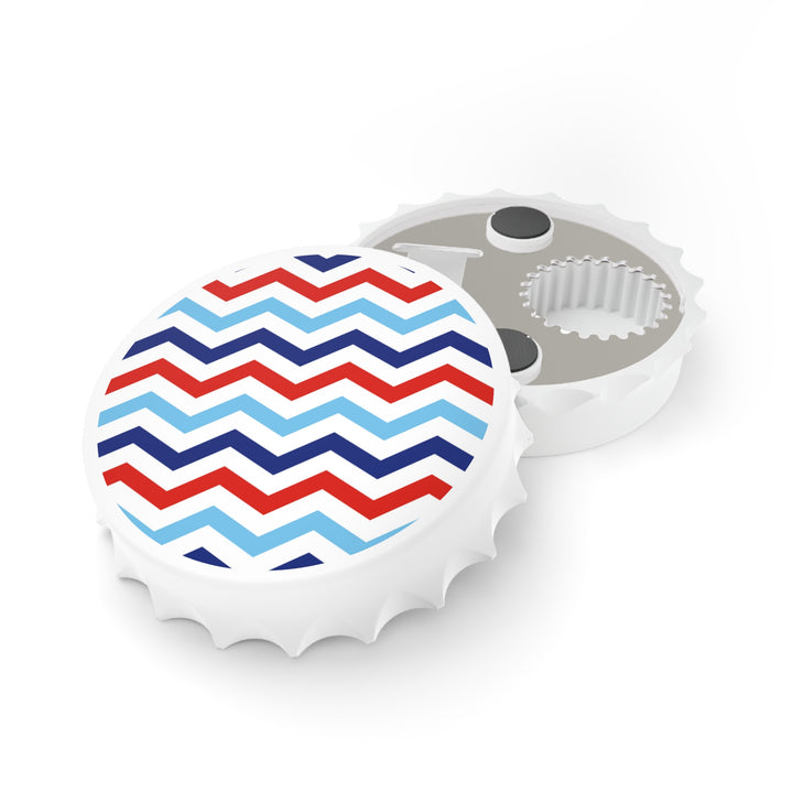 Patriotic Chevron - Bottle Opener