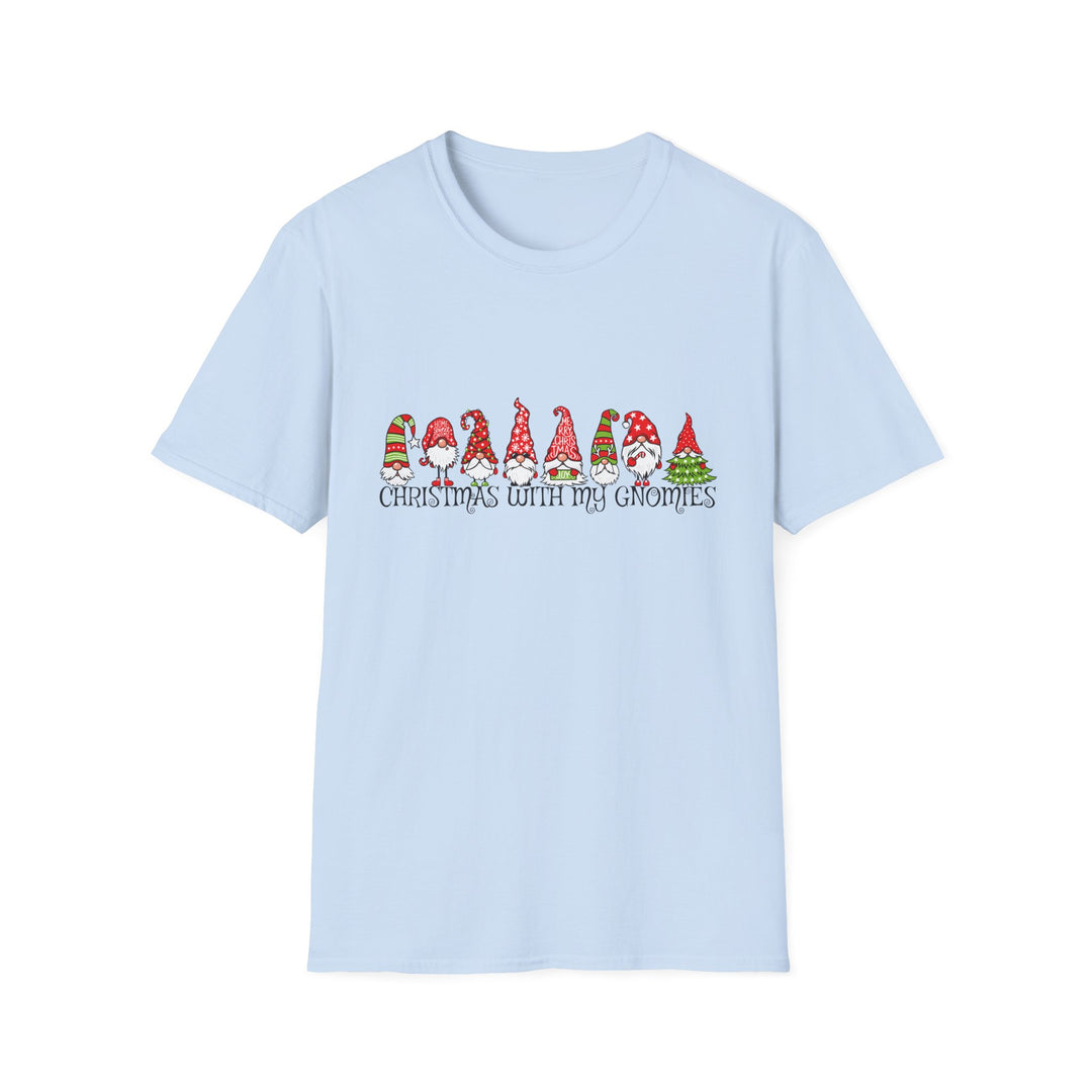 Christmas With My Gnomies - Unisex Softstyle T-Shirt