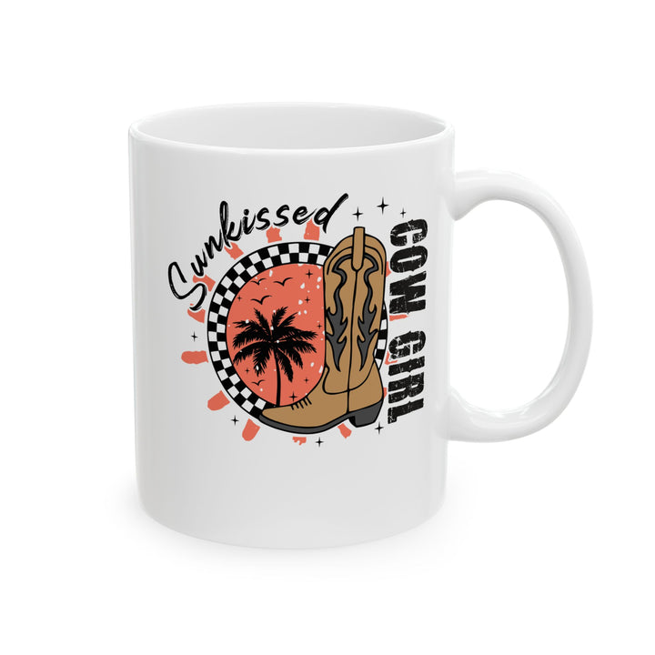 Sunkissed Cowgirl - Ceramic Mug, (11oz, 15oz)