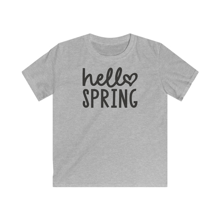 Hello Spring - Kids Softstyle Tee