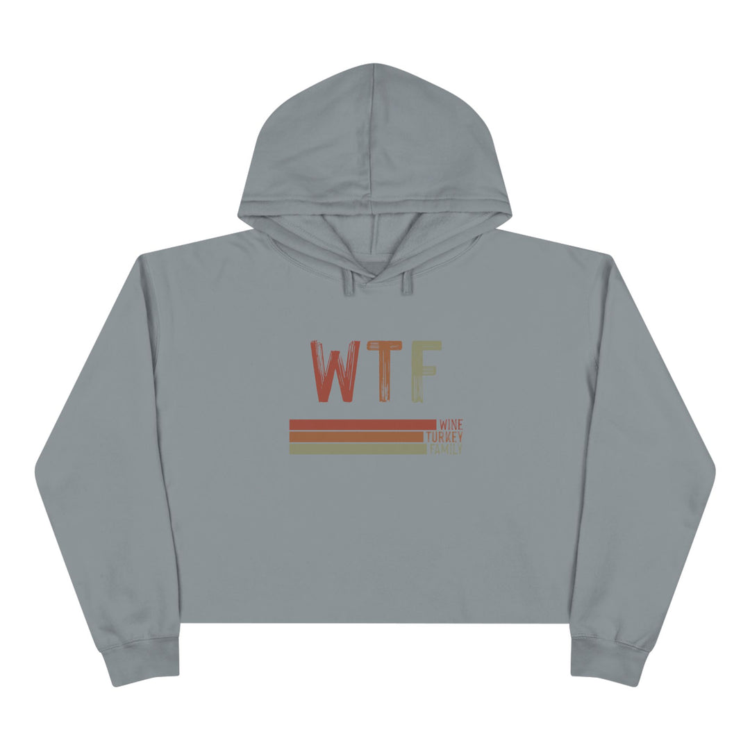 WTF - Crop Hoodie