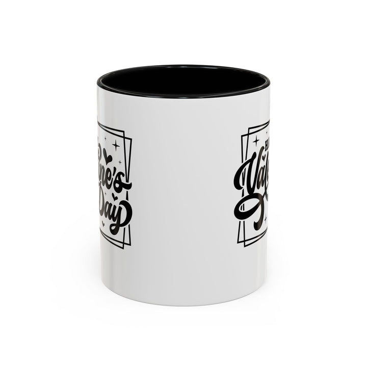 Happy Valentine's Day W/Hearts - Accent Coffee Mug (11, 15oz)