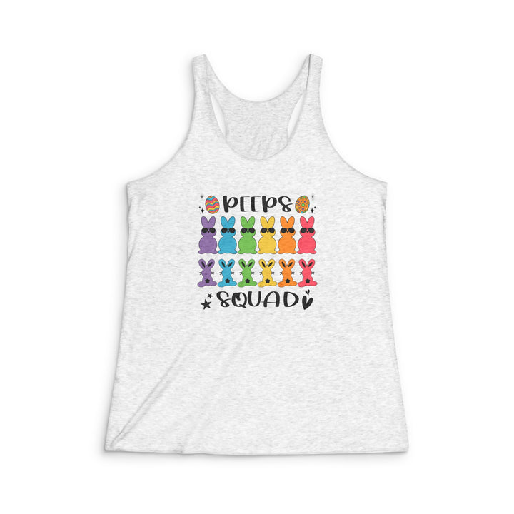 Peep Squad - Women's Tri-Blend Racerback Tank