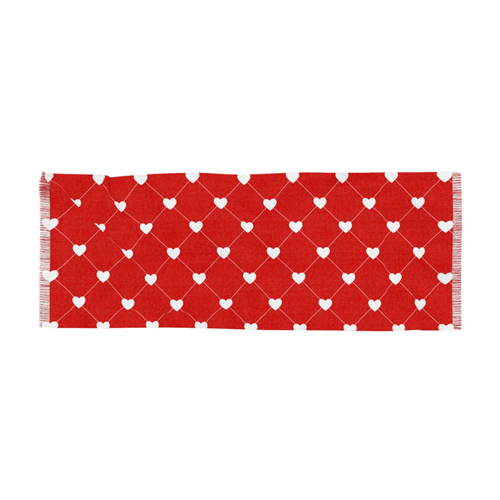 White Heart Diamond - Light Scarf