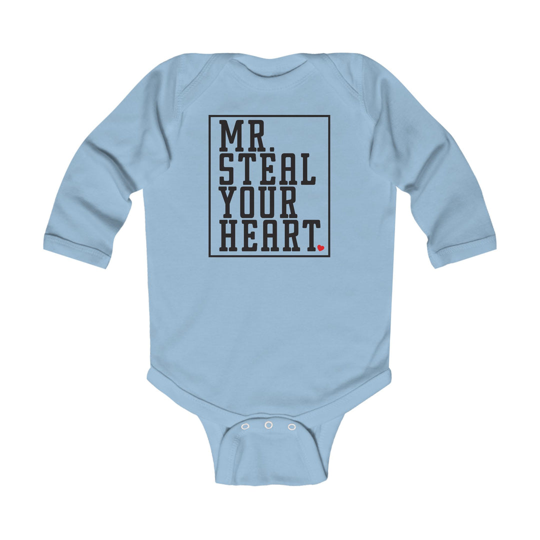 Mr. Steal Your Heart - Infant Long Sleeve Bodysuit
