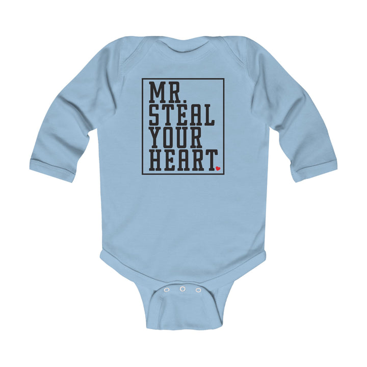 Mr. Steal Your Heart - Infant Long Sleeve Bodysuit