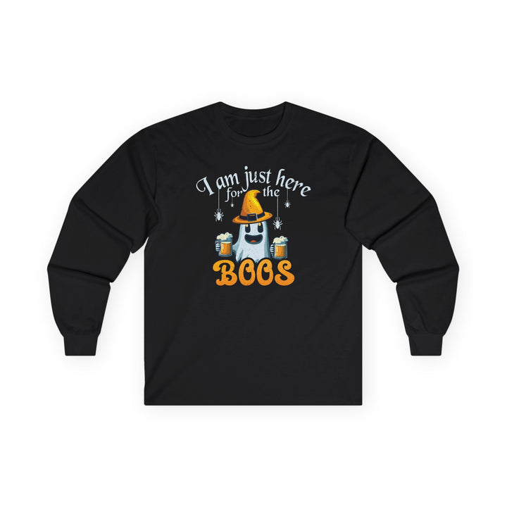 I'm Just Here For The Boos - Unisex Ultra Cotton Long Sleeve Tee