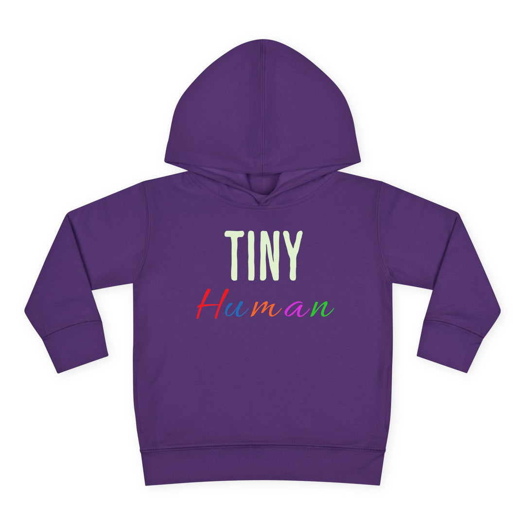 Tiny Human - Toddler Pullover Fleece Hoodie