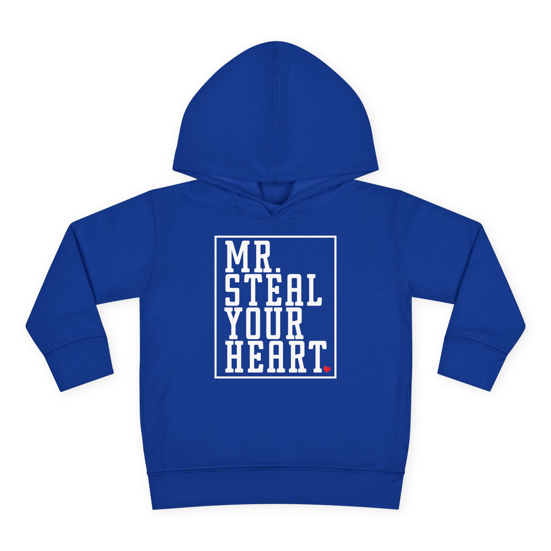 Mr. Steal Your Heart - Toddler Pullover Fleece Hoodie