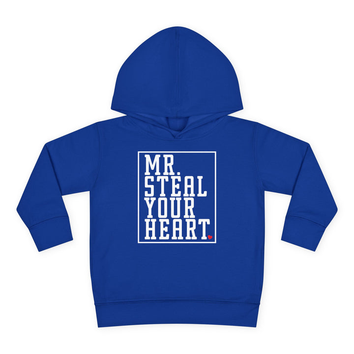 Mr. Steal Your Heart - Toddler Pullover Fleece Hoodie