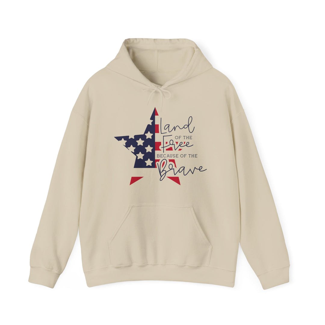 Land Of The Free - Unisex Heavy Blend™ Hooded Sweatshirt