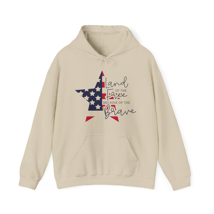 Land Of The Free - Unisex Heavy Blend™ Hooded Sweatshirt