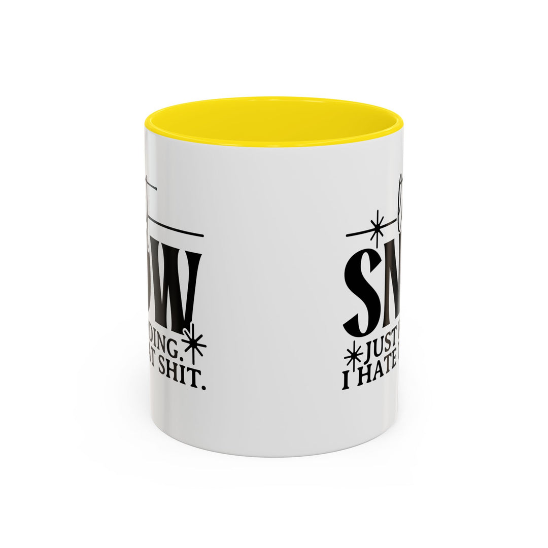 Let It Snow - Accent Coffee Mug (11, 15oz)
