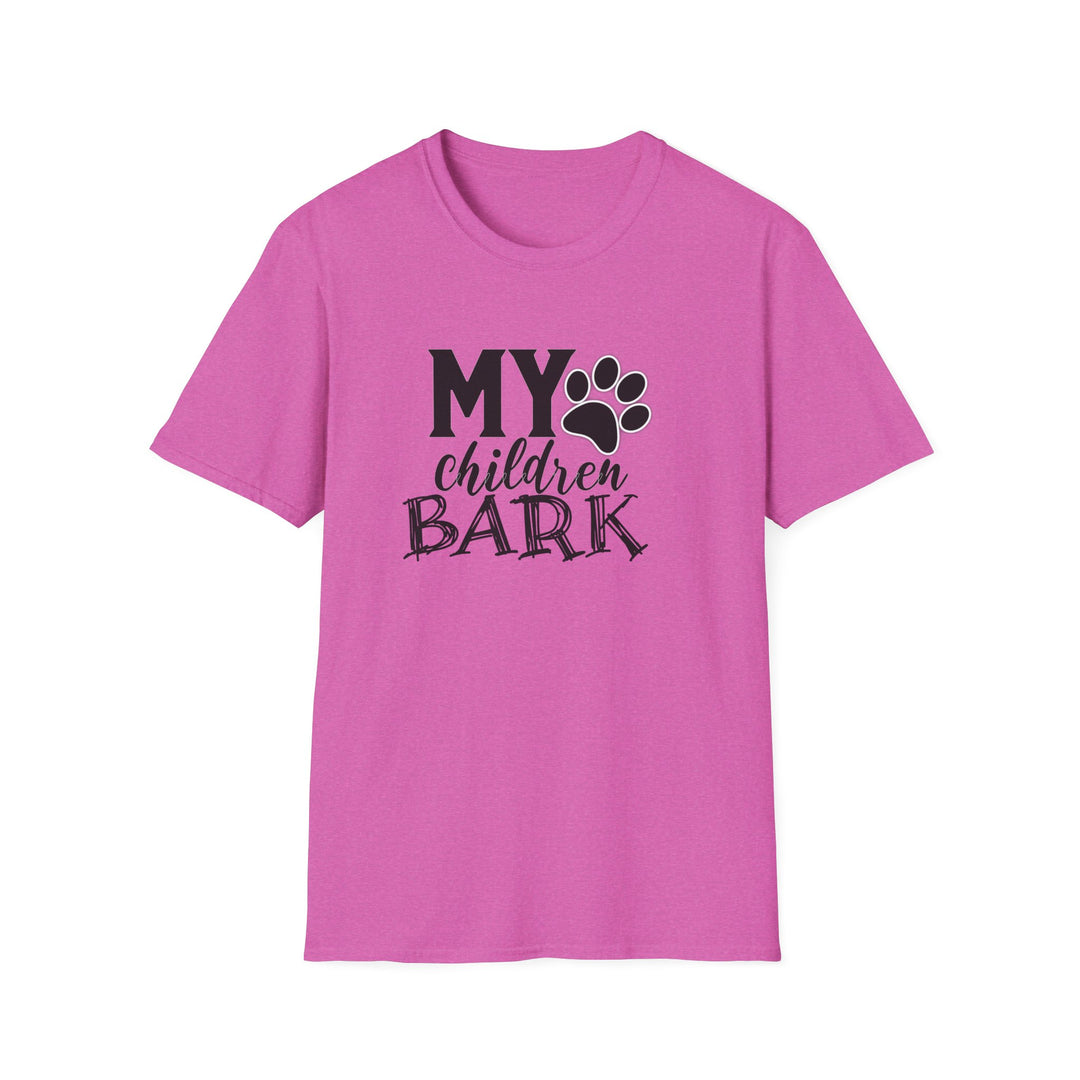 My Children Bark - Unisex Softstyle T-Shirt