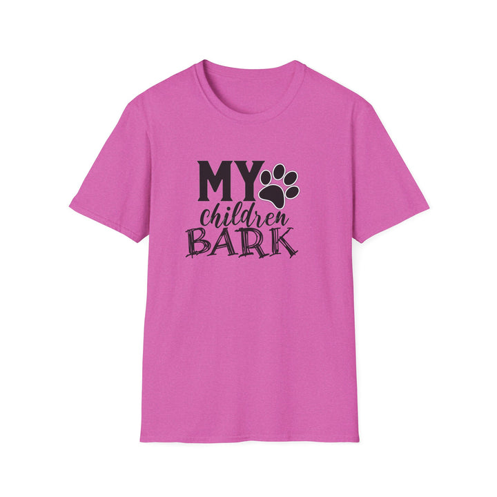 My Children Bark - Unisex Softstyle T-Shirt