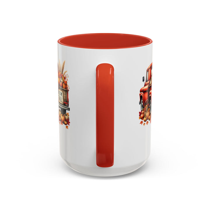 Welcome Fall - Accent Coffee Mug (11, 15oz)