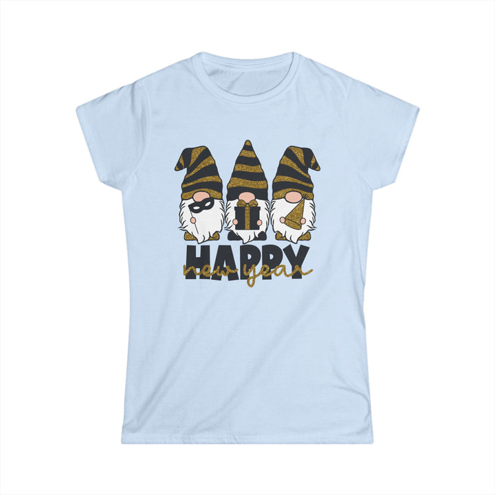 Happy New Year Gnomes - Women's Softstyle Tee