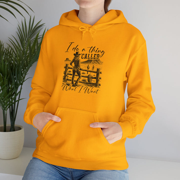 I Do A Thing Called - Unisex Heavy Blend™ Hooded Sweatshirt