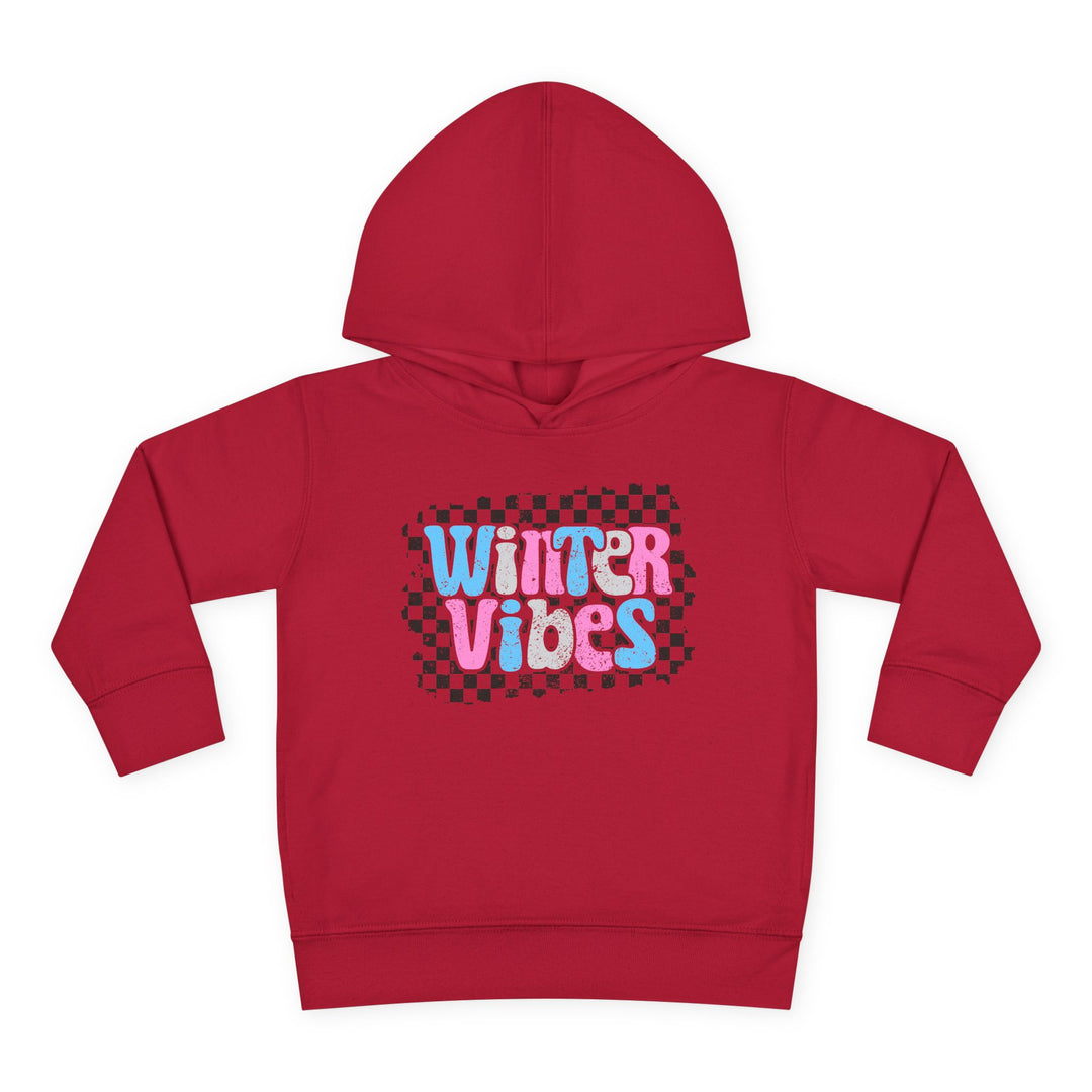 Winter Vibes - Toddler Pullover Fleece Hoodie
