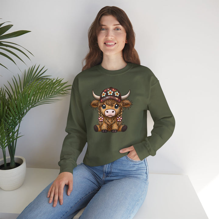Summer Cow - Unisex Heavy Blend™ Crewneck Sweatshirt