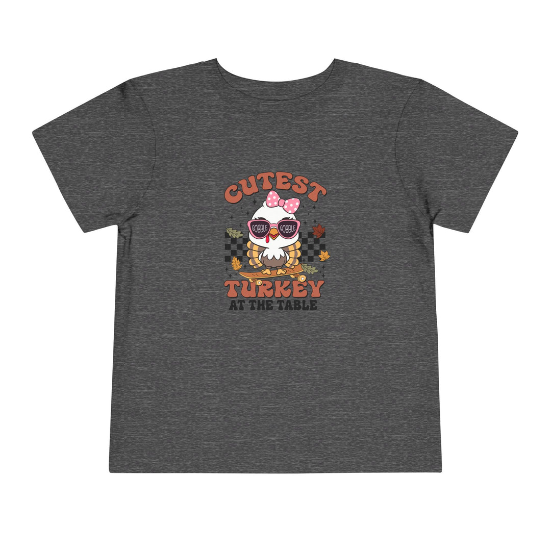 Cutest Turkey Girls -Toddler Short Sleeve Tee