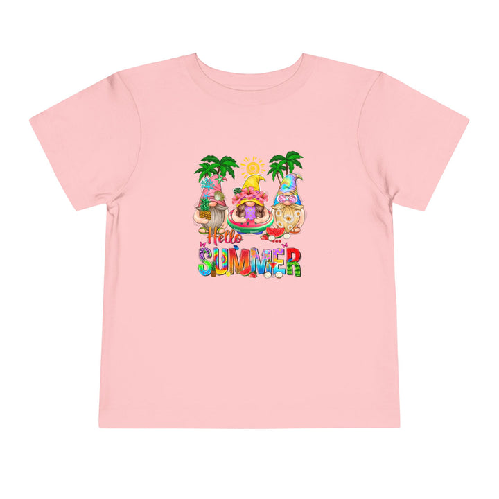 Summer Gnomes - Toddler Short Sleeve Tee