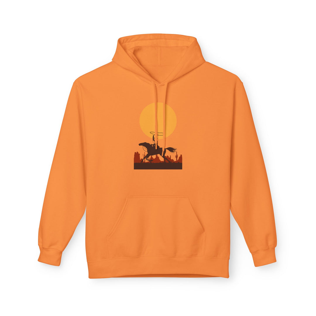 Roping The Moon - Unisex Midweight Softstyle Fleece Hoodie