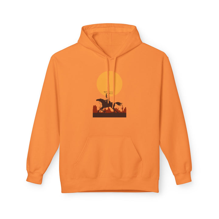 Roping The Moon - Unisex Midweight Softstyle Fleece Hoodie