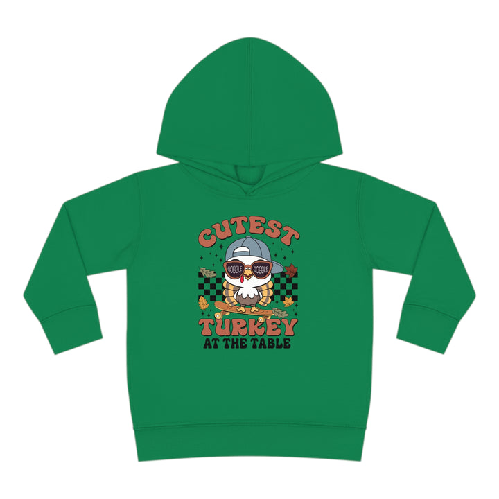 Cutest Turkey Boys - Toddler Pullover Fleece Hoodie